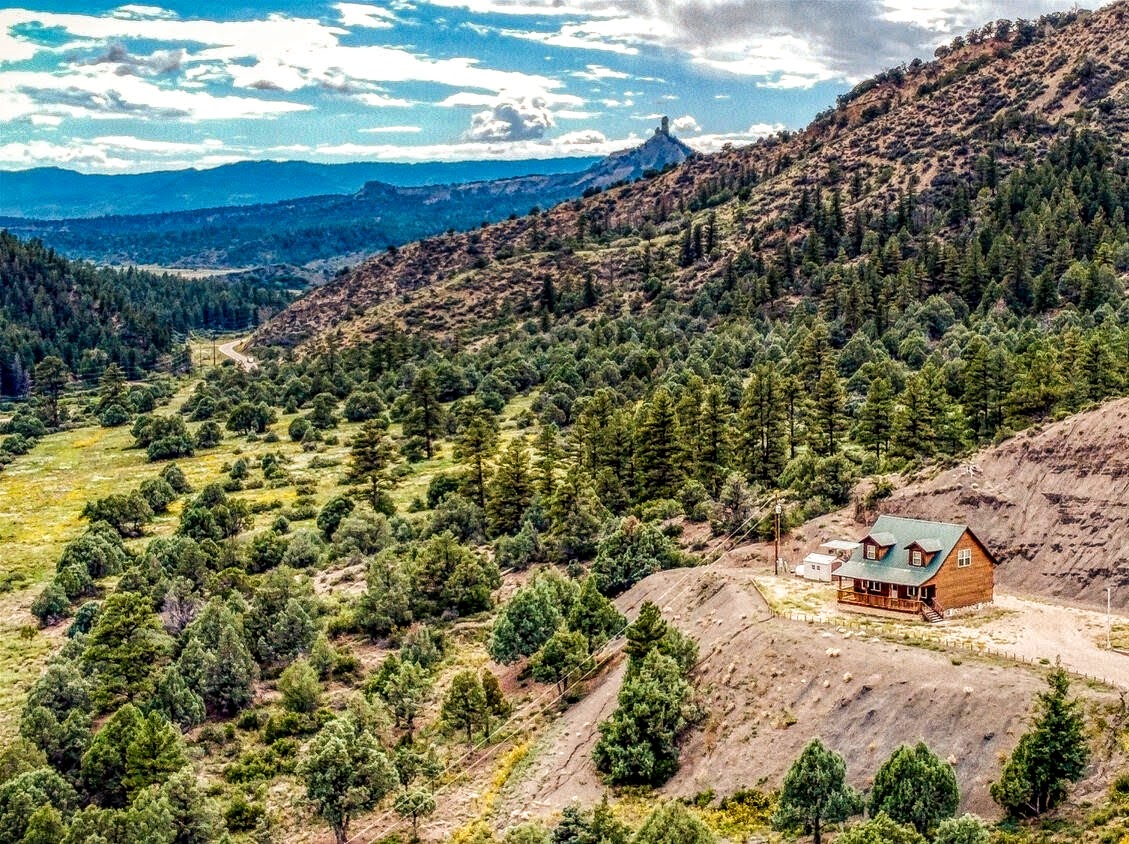 Mountain sunset at Pagosa Forest Lodge